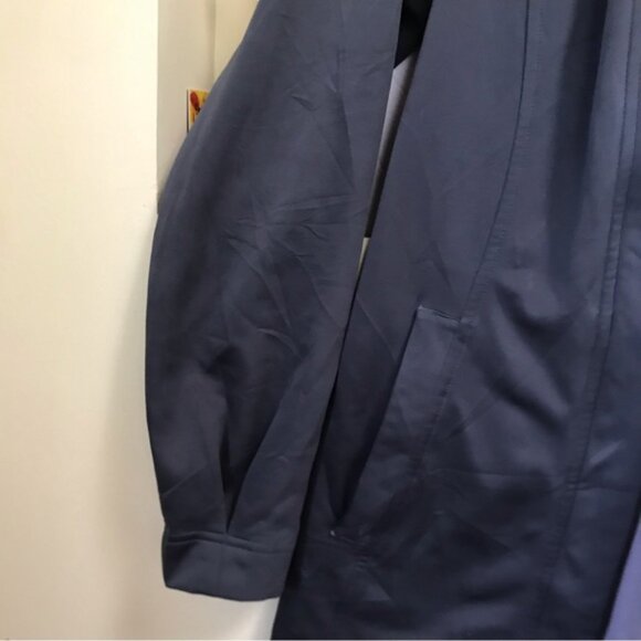 Lululemon Apres Soft Shell Rain Coat Pockets Jacket Hood Water Repellent Grey S - Picture 9 of 16